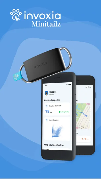 Invoxia Minitailz GPS for dogs स्क्रीनशॉट