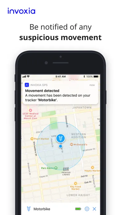 Invoxia GPS Screenshots