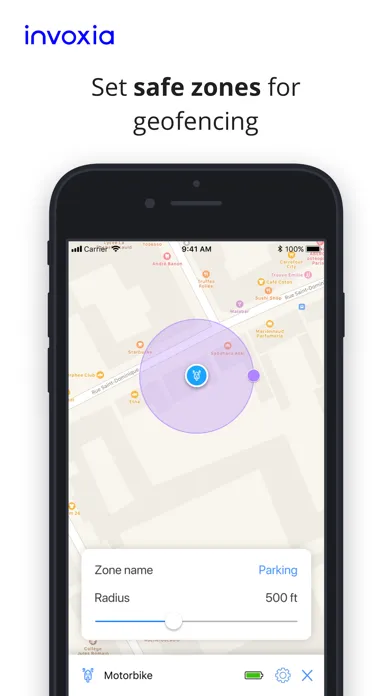 Invoxia GPS Screenshots
