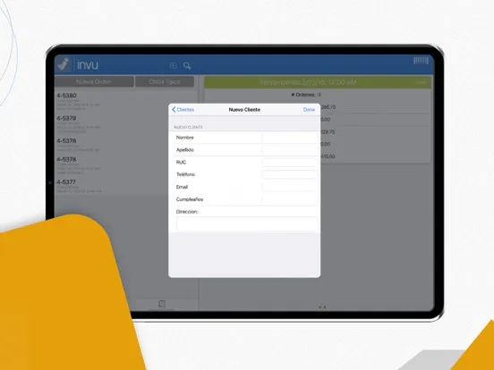 Invu Rest iPad  Ekran Görüntüleri
