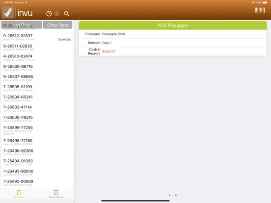 Invu Retail iPad 应用截图