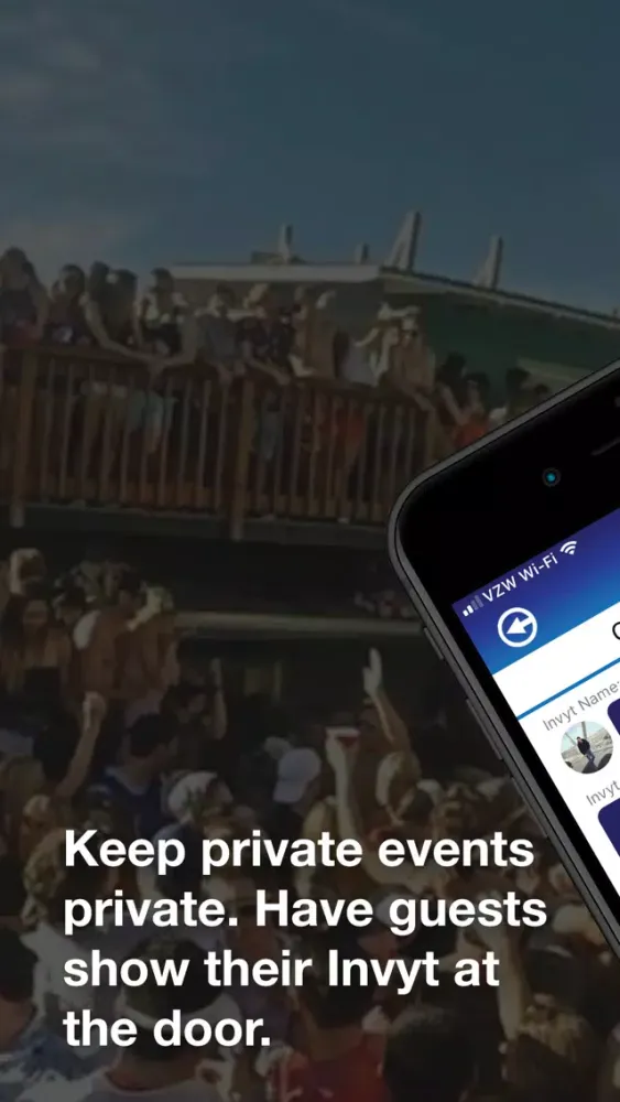 Zrzuty ekranu A Social Invitation App: Invyt