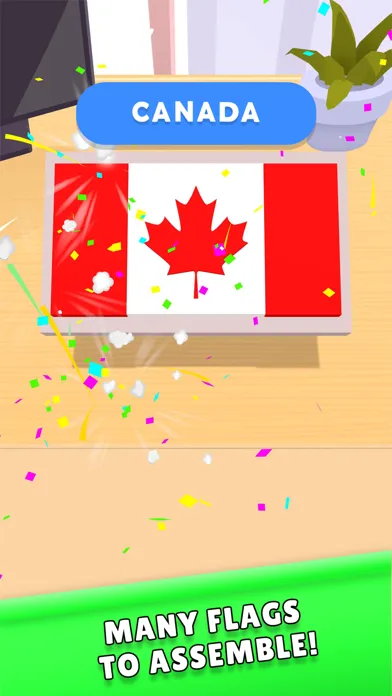 Drop Fit: World Flag Puzzle スクリーンショット