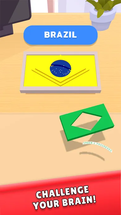 Drop Fit: World Flag Puzzle スクリーンショット