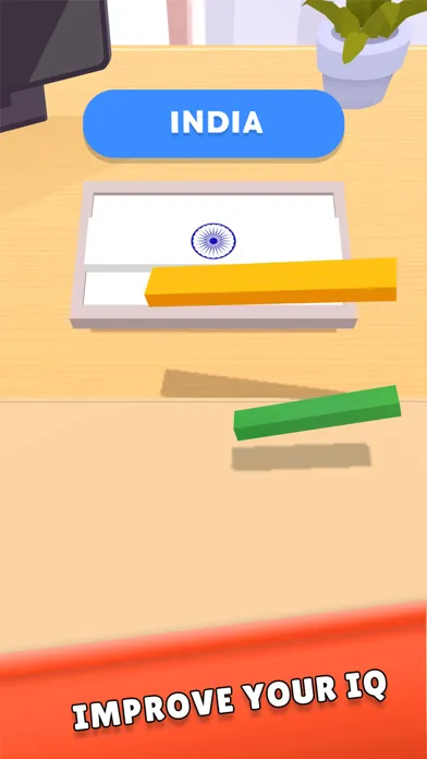 Drop Fit: World Flag Puzzle スクリーンショット