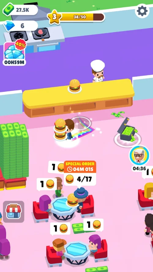 Dream Restaurant: Tycoon Game-screenshot-2