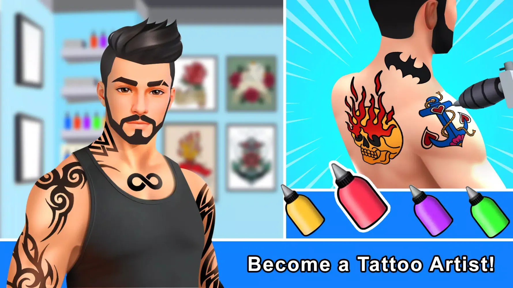 The Ink Studio Tattoo Art ASMR Screenshots