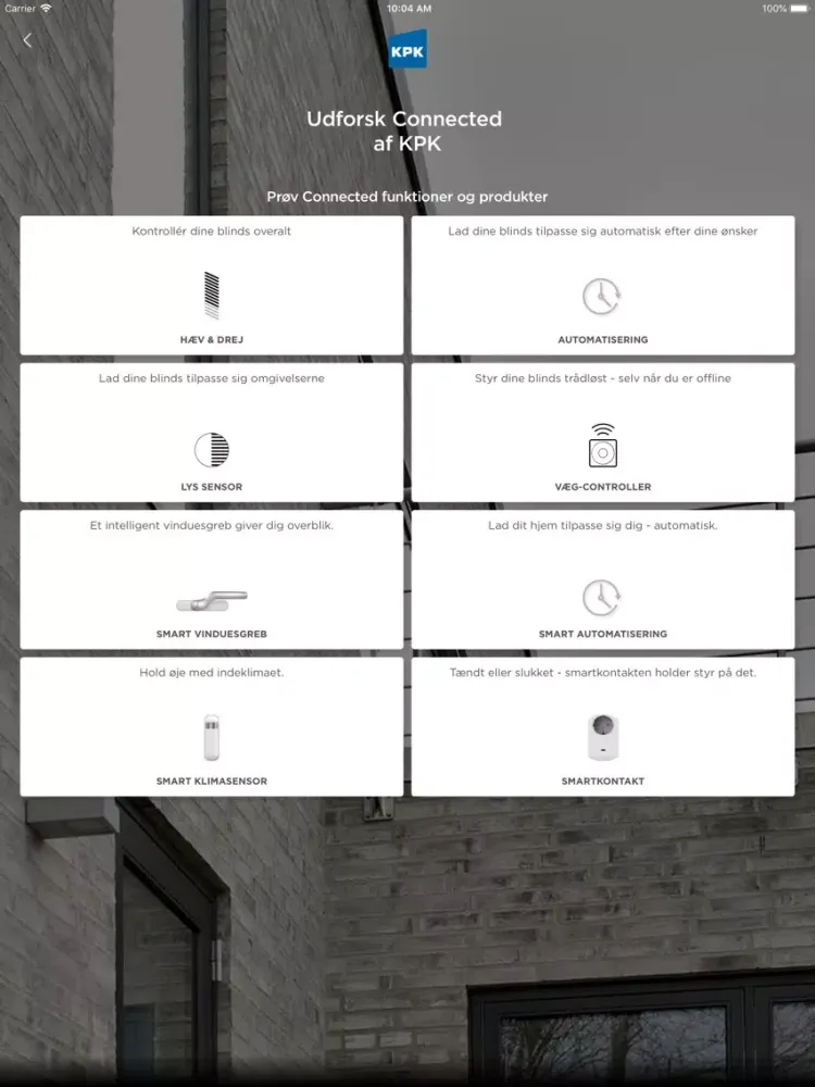 Tangkapan skrin KPK Connect iPad 