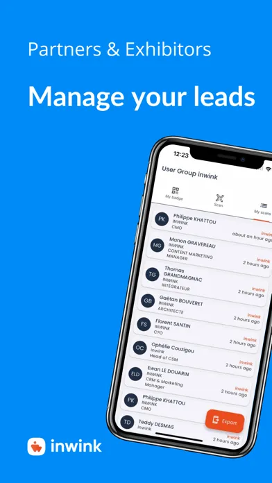 Скриншоты inwink Leadgen
