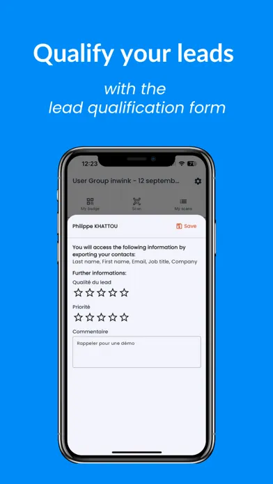 Скриншоты inwink Leadgen
