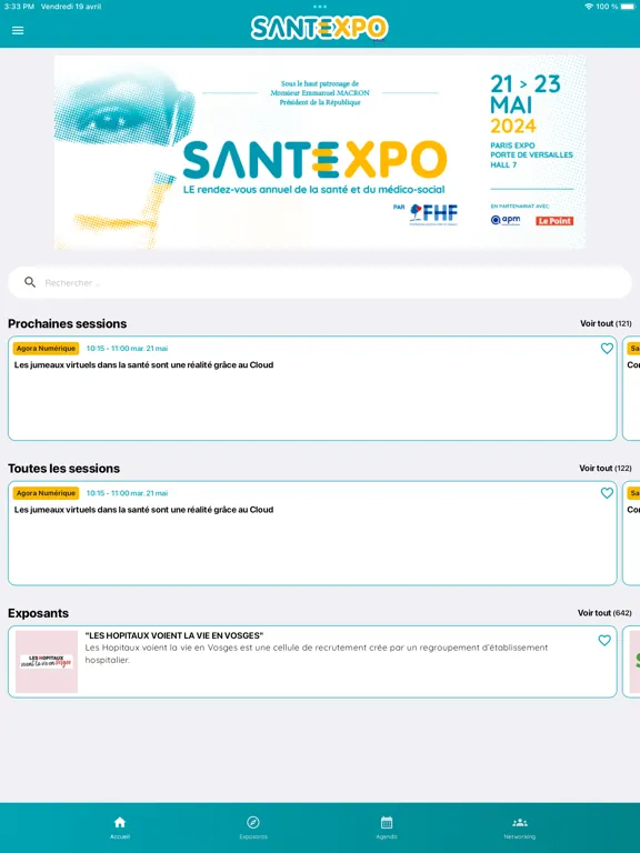 SantExpo+ iPad  স্ক্রিনশট