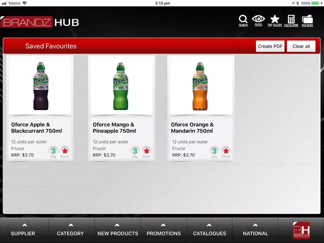 Brandz Hub iPad  স্ক্রিনশট