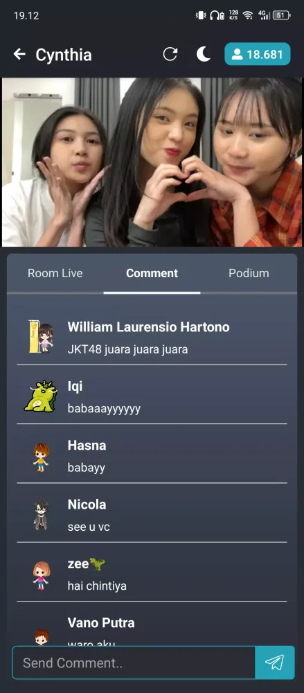JKT48 Showroom Fanmade应用截图