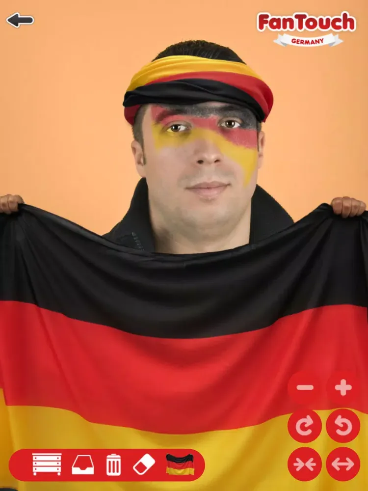 Captures d'écran de FanTouch Germany - Support the German team iPad 