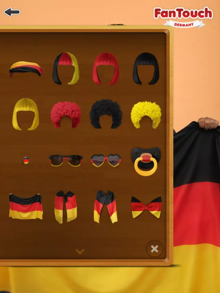 Captures d'écran de FanTouch Germany - Support the German team iPad 