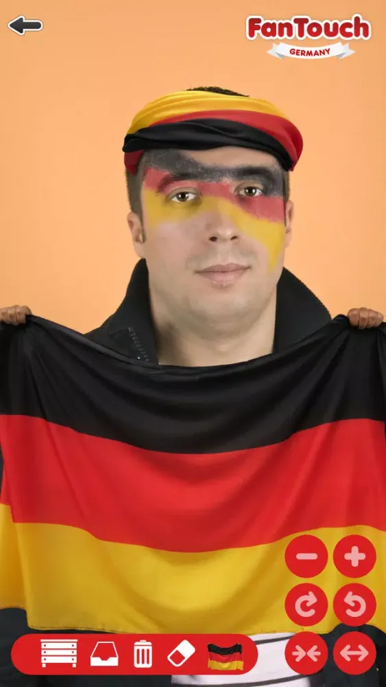 Captures d'écran de FanTouch Germany - Support the German team