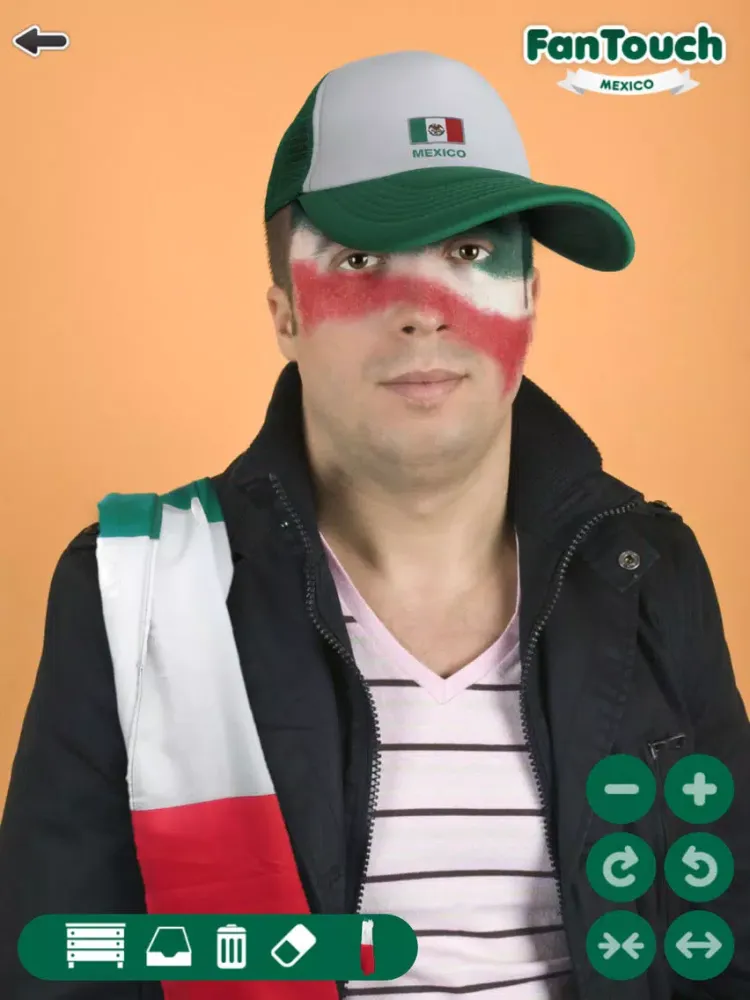 FanTouch Mexico - Support the Mexican Team iPad  スクリーンショット
