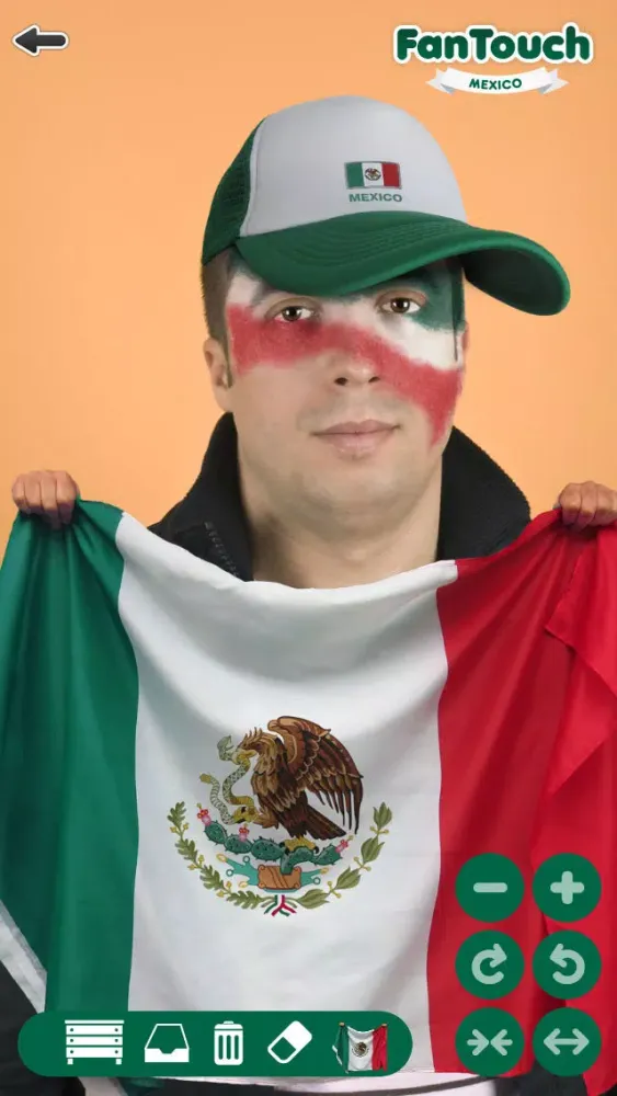 FanTouch Mexico - Support the Mexican Team スクリーンショット