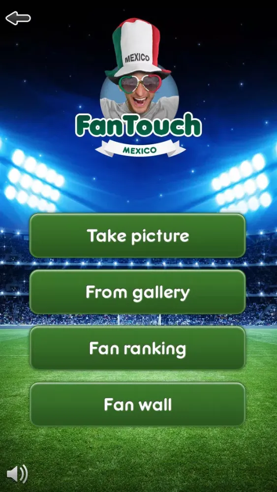 FanTouch Mexico - Support the Mexican Team スクリーンショット