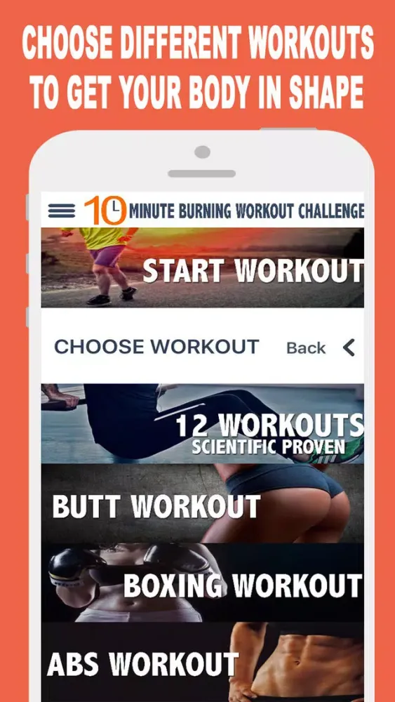 Tangkapan skrin 10 Minute Full Body Workout