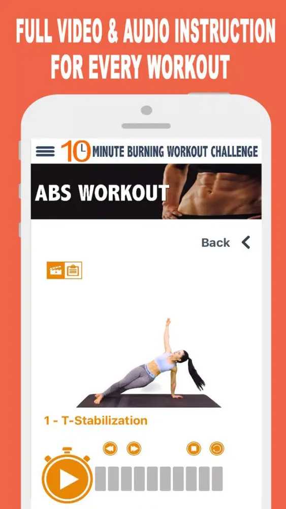 Tangkapan skrin 10 Minute Full Body Workout