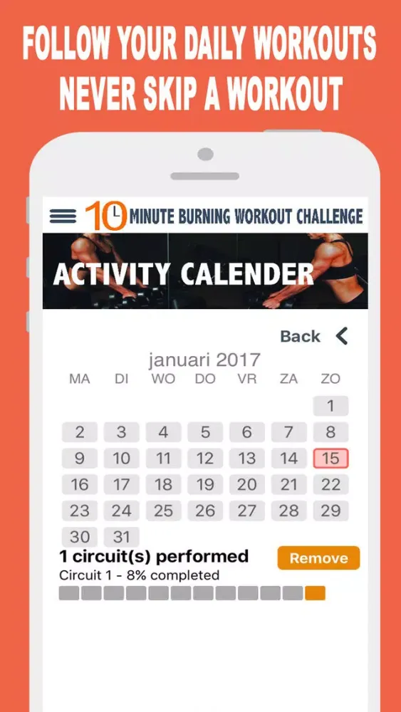 Tangkapan skrin 10 Minute Full Body Workout