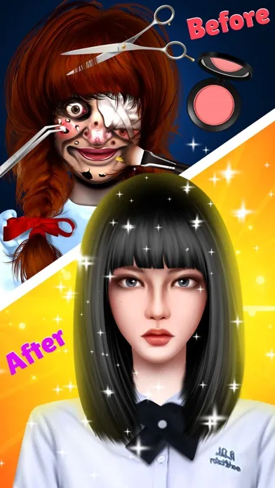 Ảnh chụp màn hình của Makeup Salon: Makeover ASMR