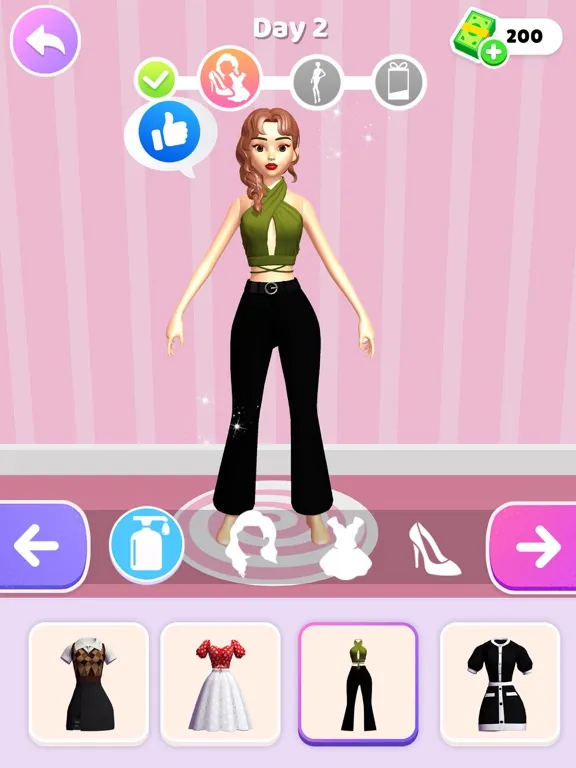 Zrzuty ekranu 3D Doll DIY: Babi Makeover iPad 