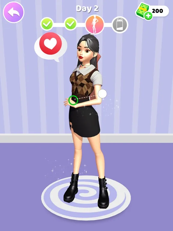 Zrzuty ekranu 3D Doll DIY: Babi Makeover iPad 
