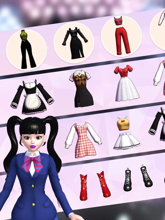 Zrzuty ekranu 3D Doll DIY: Babi Makeover iPad 