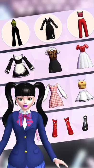 Zrzuty ekranu 3D Doll DIY: Babi Makeover