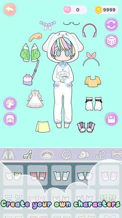 Pastel Doll: Dress Up Game Screenshots
