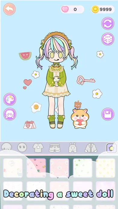 Pastel Doll: Dress Up Game Screenshots