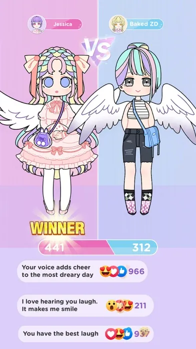 Pastel Doll: Dress Up Game Screenshots