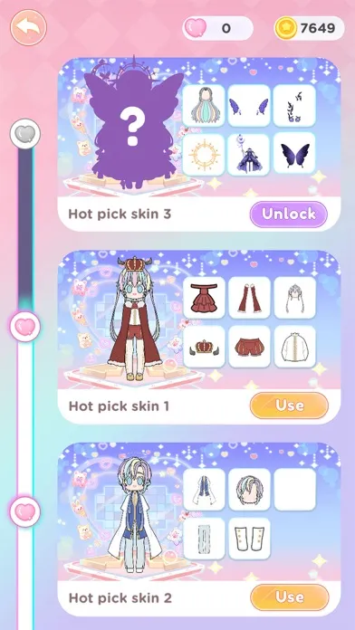Pastel Doll: Dress Up Game Screenshots