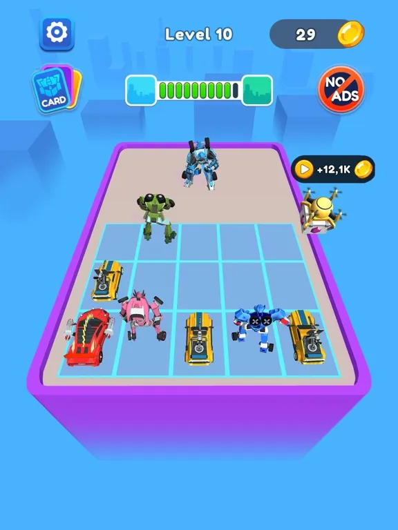 Merge Robot Master: Car Games iPad  Ekran Görüntüleri