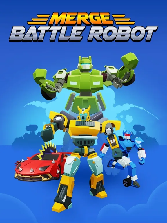 Merge Robot Master: Car Games iPad  Ekran Görüntüleri