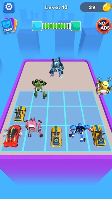 Merge Robot Master: Car Games Ekran Görüntüleri