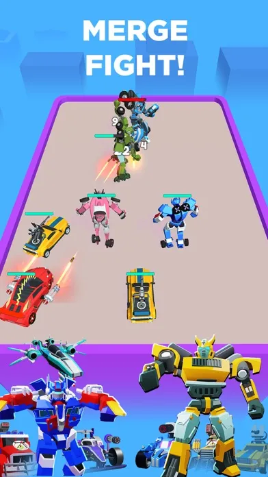 Merge Robot Master: Car Games Ekran Görüntüleri