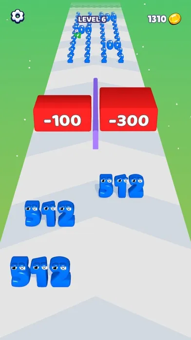 Capturas de pantalla de Number Run 3D: Merge Alphabet
