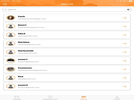 On Demand Home Services - Tech iPad 應用截圖
