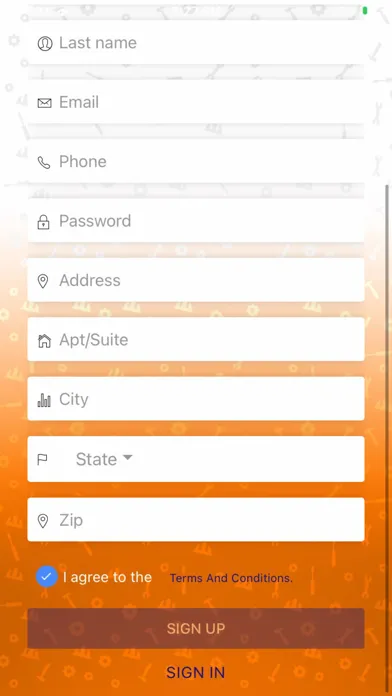 On Demand Home Services - Tech應用截圖
