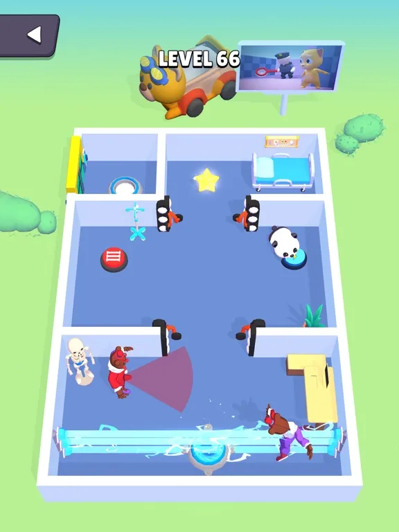 Bear Escape: Hide and seek iPad  スクリーンショット