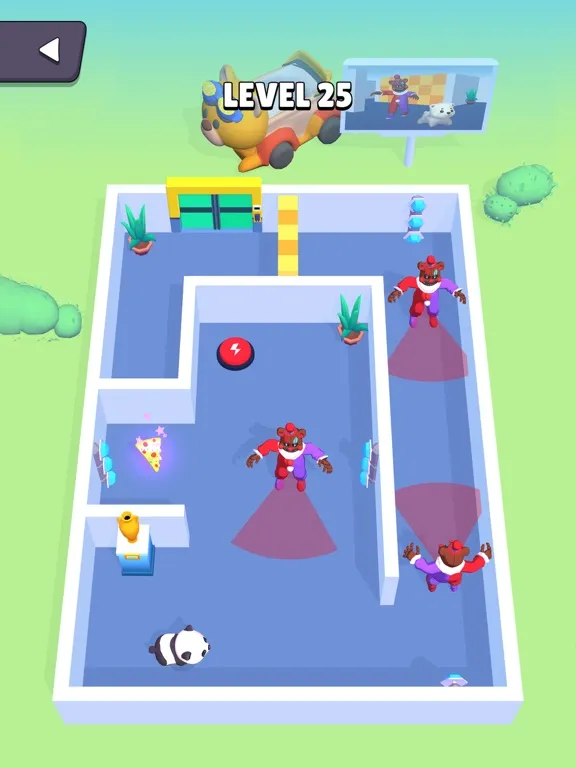 Bear Escape: Hide and seek iPad  スクリーンショット
