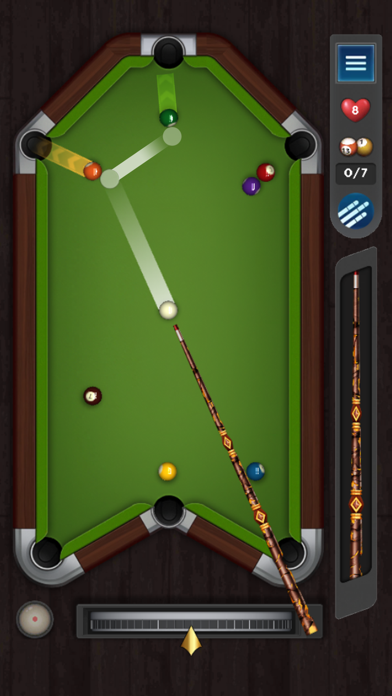 Billiards 3D King سکرین شاٹس