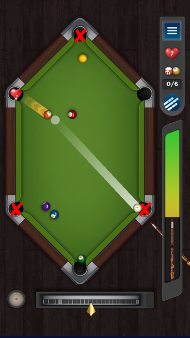 Billiards 3D King سکرین شاٹس