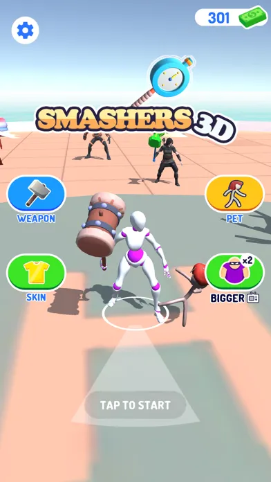 Zrzuty ekranu Smashers 3D
