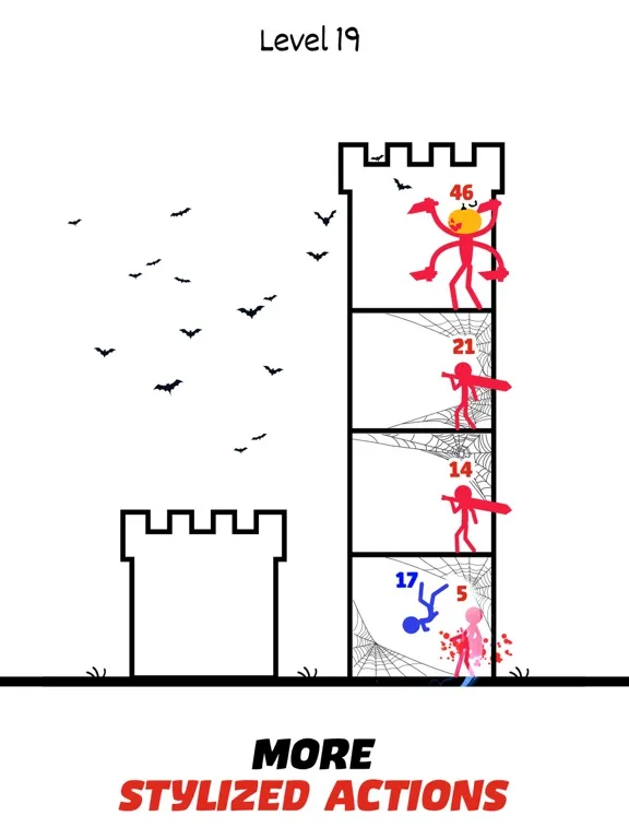 Stick Hero 2: Tower Defense iPad  سکرین شاٹس