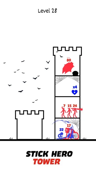 Stick Hero 2: Tower Defense سکرین شاٹس