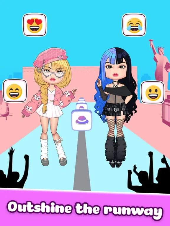 Captures d'écran de Fashion Battle: Dress Up Queen iPad 